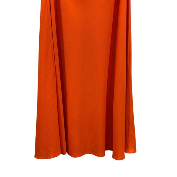 NWT FORTUNE ONE Orange Glowing & Going Maxi Dress, size XL - Picture 7 of 11